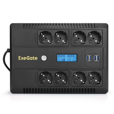 Exegate Neo Smart LHB-600.LCD.AVR.8SH.CH.USB